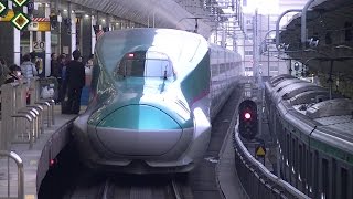 【東北新幹線E5系】はやぶさ11号右側車窓② 仙台～盛岡～新青森 13 Feb. 2016