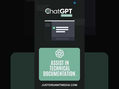 ChatGPT prompts – technical documentation support