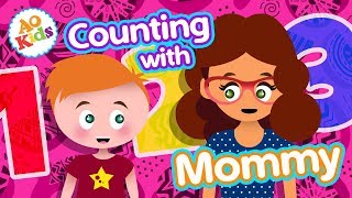 Counting with Mommy! | Kids Learn to Count Song