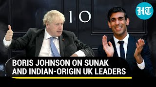'I promoted...': Boris Johnson on the rise of Indian-origin Rishi Sunak as UK PM