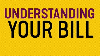 Understanding Your Bill