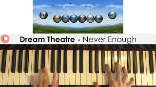Dream Theatre - Never Enough (Piano Cover) | Patreon Dedication #227