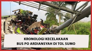 Kronologi Lengkap Kecelakaan Bus Pariwisata di Tol Surabaya-Mojokerto