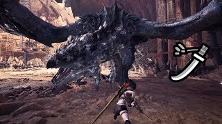 [MHW:I] Long Sword Silver Rathalos Solo 6'24''26 (No Trap, No Palico)