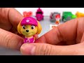 paw patrol big pup trucks toys unboxing asmr meet chase marshall skye rocky and friends