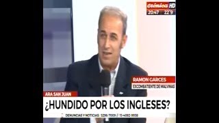 Malvinas: El Excombatiente y Politólogo Ramón Garcés junto a Santiago Cuneo en Crónica TV