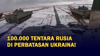 NATO Sebut Lebih dari 100.000 Tentara Rusia ada di Perbatasan Ukraina
