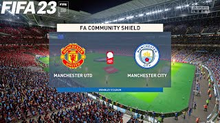FIFA 23 | Manchester United vs Manchester City - FA Community Shield - PS5 Full Gameplay