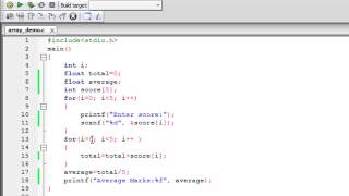 C Programming Tutorial - 52: Arrays (Part-2) Adding Array Elements
