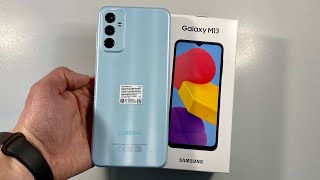 Unboxing Samsung Galaxy M13 Light Blue (SM M135)