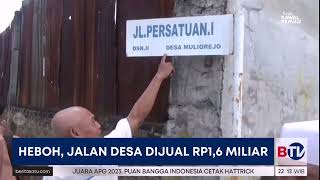 Jalan Umum di Deli Serdang Diduga Dijual ke Swasta Rp1,6 Miliar