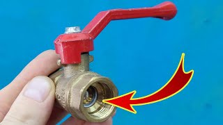 Once you know this secret, you will NEVER throw away a ball valve again! Don't waste your money, DIY