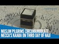 Muslim pilgrims circumambulate Mecca's Kaaba on third day of hajj