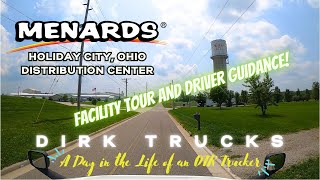 Driver Guidance - Menards Holiday City, Ohio Distribution Center