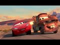 mater races in the radiator springs grand prix pixar cars