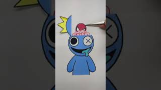 Transformation Rainbow Friends Blue ⇒ Superheroes (Rainbow Friends Animation) #shorts #edit