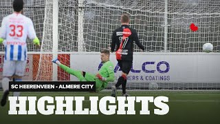 Oefennederlaag tijdens trainingskamp | Highlights sc Heerenveen - Almere City