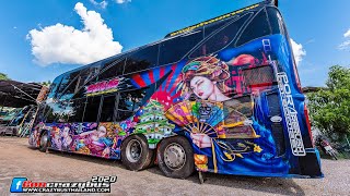 RENOVATE BUS เสาคู่เมืองชล หจก.ธนัญชัยทรานสปอร์ต ทำสีเพ้นท์ลายแปลงท้ายใหม่ หล่อแค่ไหนพาไปดู Busthai