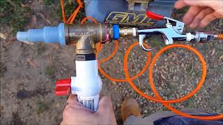 How to make a Radiator And Heater Core Flush Blaster Tool DIY Idea