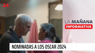 La Memoria Infinita y El Conde nominadas a los Oscar 2024 | 24 Horas TVN Chile
