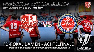 SC Potsdam vs. UHC Sparkasse Weißenfels - FD Pokal Damen Achtelfinale