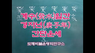 │사주│계수(癸水)일간 경자년(庚子年) 간단운세