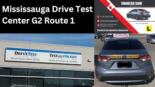 Mississauga Drive Test Center G2 Route 1out of 6 ...CAN -ON DRIVING SCHOOL