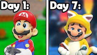 Can I 100% Every 3D Mario Game in 1 Week?