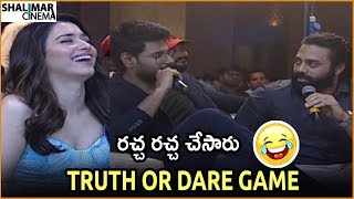 Next Enti Movie Team Plays TRUTH or DARE Game | Next Enti Pre Release Event | Navdeep, Tamannaah