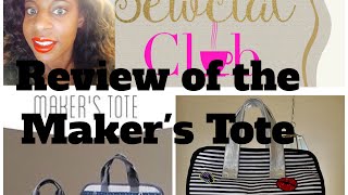 Review of the Maker's Tote by Noodlehead