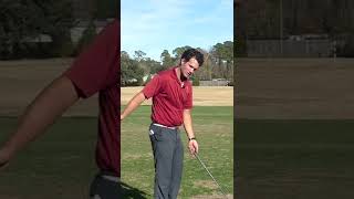 Hit Perfect Golf Shots with this LOW HANDS FEEL -  game changing golf tip!  #shorts