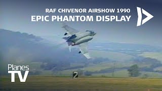 Epic RAF Phantom display Chivenor 1990