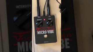 Voodoo Lab Micro Vibe USA Pedal Demo