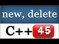 New and Delete Operators in C++ | Dynamic Memory Allocation | CPP Programming Video Tutorial