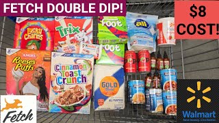 $8 WALMART GROCERY HAUL! FETCH AND GENERAL MILLS DOUBLE DIP! BEGINNER DEALS!