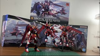 BANDAI vs XFS vs GAOGAO Which Better ? // HG IMMORTAL JUSTICE