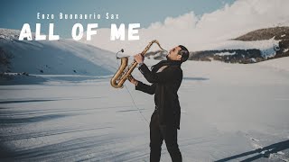 ALL OF ME - John Legend [Saxophone Version on the Snow]