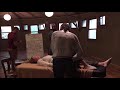 integrative craniosacral - demonstration of a treatment for back pain