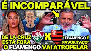 É INCOMPARÁVEL ! O FLAMENGO VAI ATROPELAR O FLUMINENSE !\