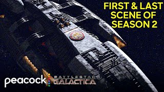 First and Last Scene of Season 2 | Battlestar Galactica