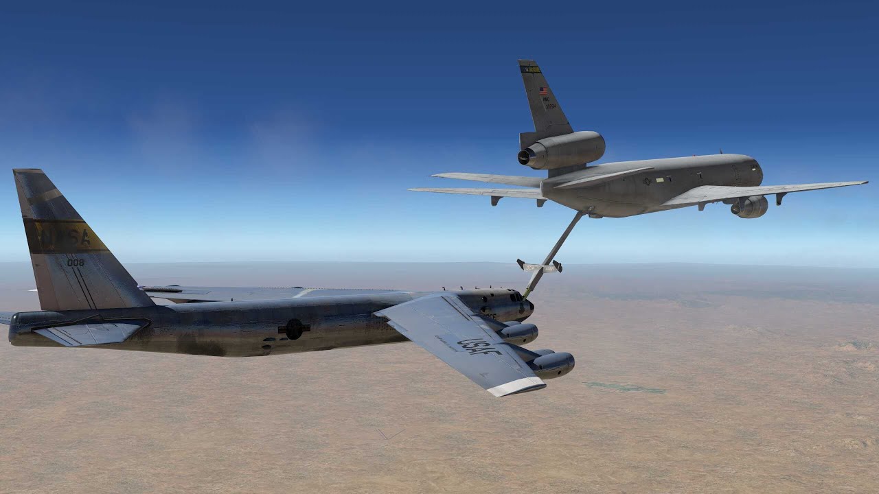 Huge Planes Aerial Mid-Air Refueling - YouTube