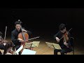 2020. apr .18 avec string quartet regular concert 아베끄 스트링 콰르텟 1