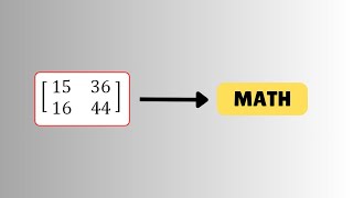 Decoding Matrix || Message sharing with Matrices