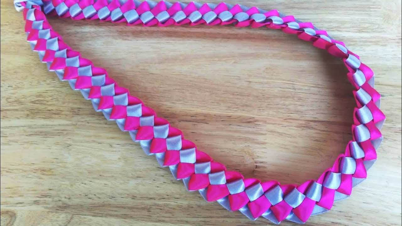 How To Make A Graduation Ribbon Lei