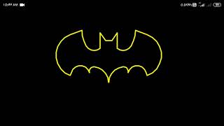 Draw Batman logo in python turtle#short,#bat,#logo,#batman