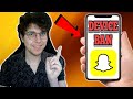 How To Fix Snapchat Device Ban (2024)