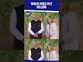 Italy PM Giorgia Meloni Welcomes PM Modi At G7 Summit | Watch Video #shorts #ytshorts