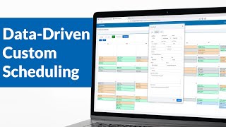 How to Build a Web-Based Scheduling Calendar in 12 Minutes