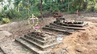 নির্জন পাহাড়ে খাসিয়া পুঞ্জির কবরস্থান Khasi Punji cemetery on the hill