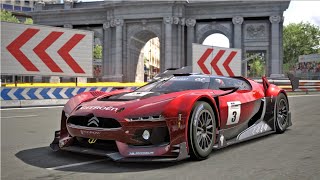 GT6 | GT by Citroën Race Car | Circuito de Madrid / Reverse race | PS3